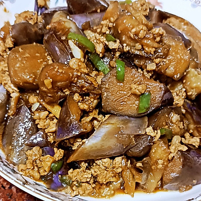 肉沫茄子,肉末茄子的家常做法步驟