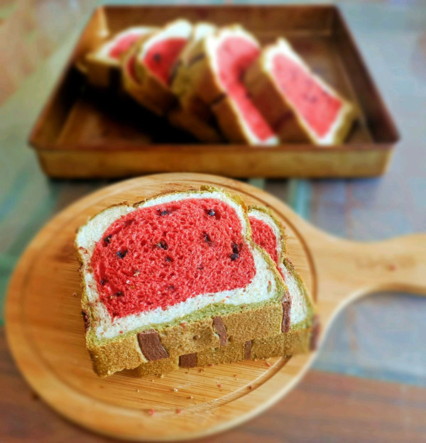 一学就上手的西瓜吐司,小白也能1秒变大厨