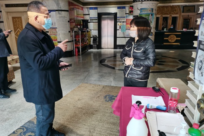 遼陽縣文旅局持續(xù)強(qiáng)化酒店行業(yè)疫情防控工作