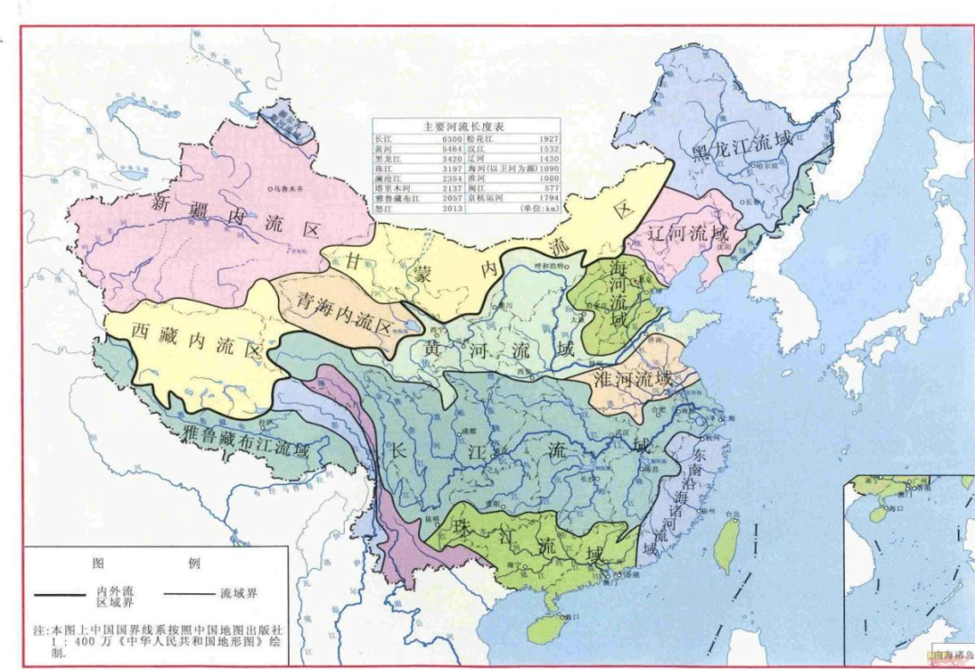 松花江源头在哪里（中国7大水系华水人必看）