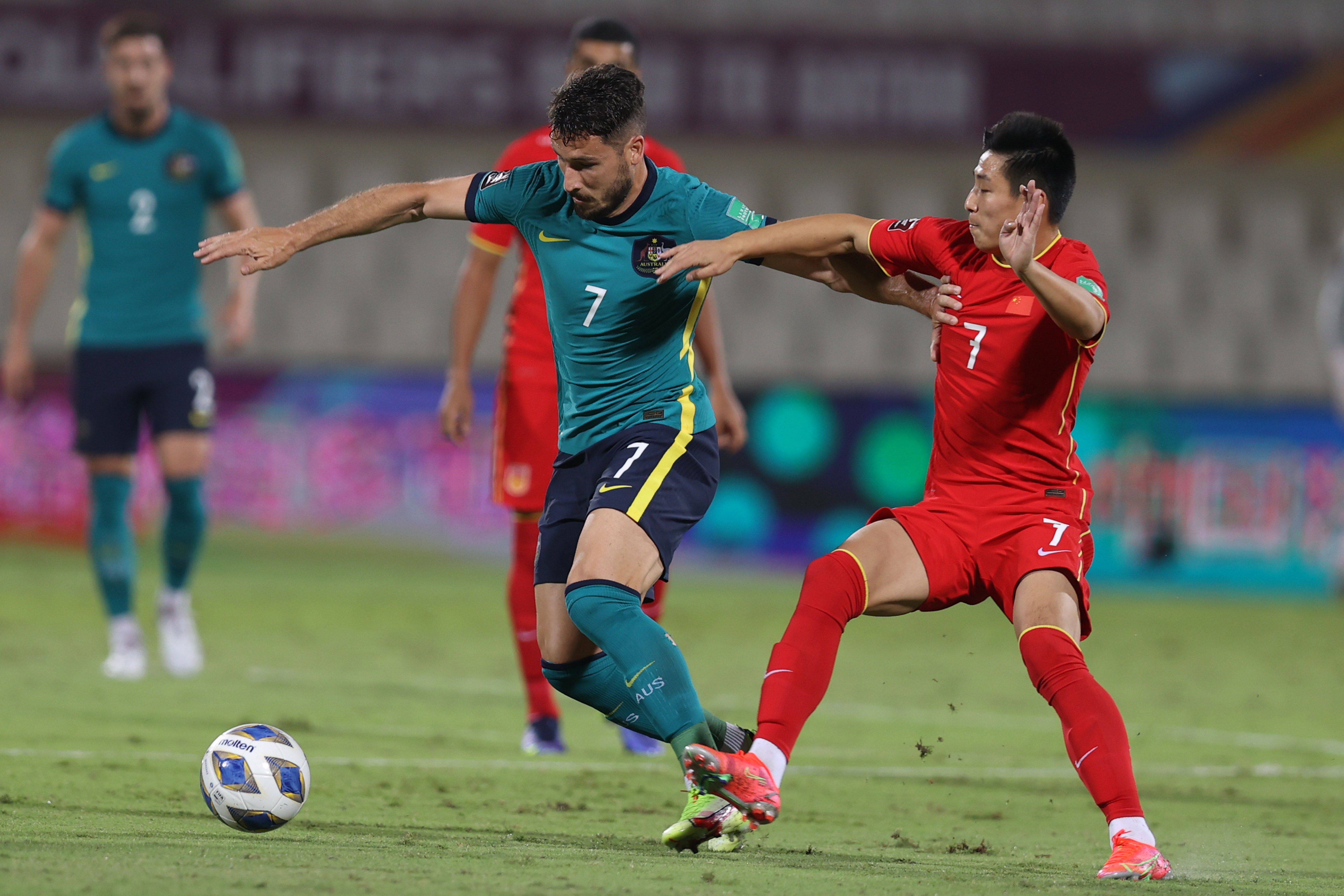 晋级世预赛12强赛(世预赛12强赛—中国队1:1战平澳大利亚队 武磊点射