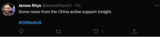 国足四归化上阵1:1逼平澳大利亚，澳网友：中国队踢得像支有资格出线的球队