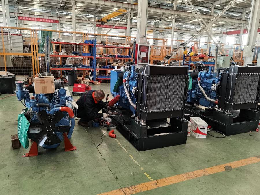 这家企业的发电机组生产线已排到春节