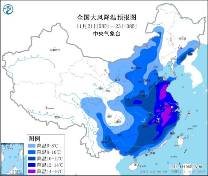 南方多地降温如换季 最近寒潮为啥总爱周末来？黑龙江暴雪区新增积雪或超40厘米