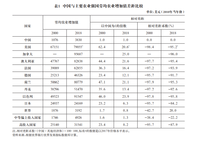 面向2035年的中国农业现代化战略