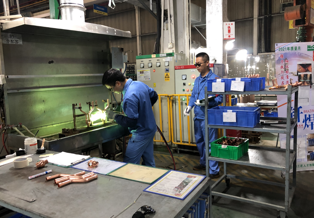 深圳市平湖街道麦克维尔劳模工作室技能竞赛全面开展