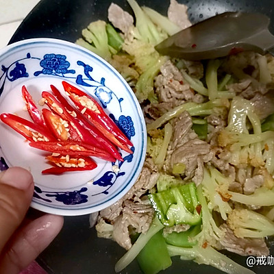 菜花炒肉的做法大全,菜花炒肉的做法大全家常