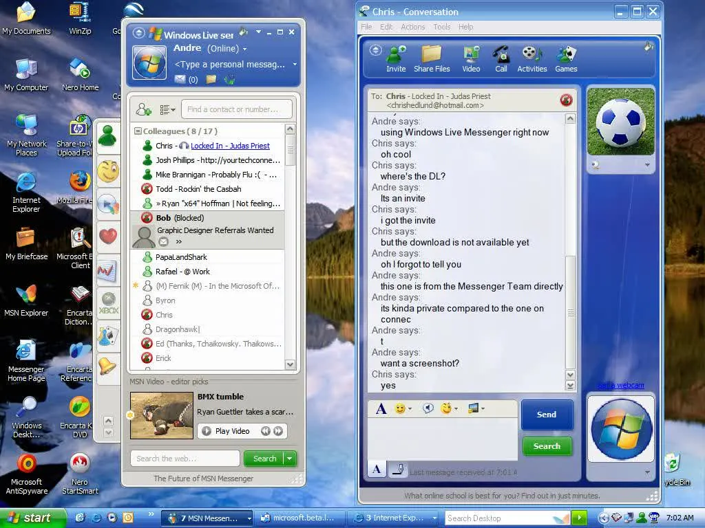 回顾微软MSN Messenger：起步晚但仍往上攀登