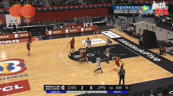 世预赛中国男篮79:63轻取日本