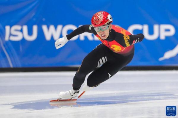 短道速滑世界杯500米武大靖(短道速滑世界杯多德雷赫特站：武大靖夺得男子500米冠军)