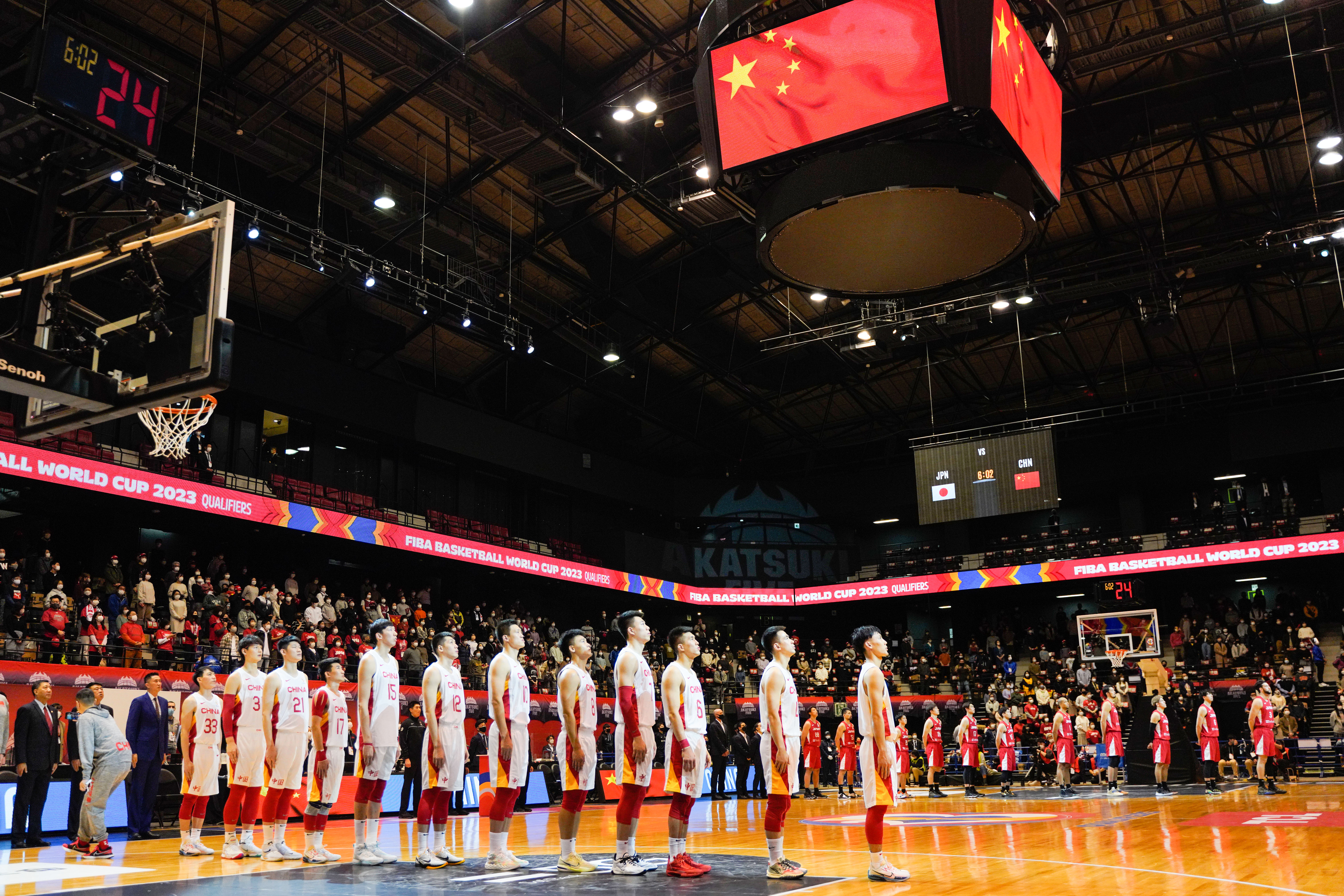 男篮世界杯预选赛中国对日本（篮球-世界杯预选赛：中国队对阵日本队）