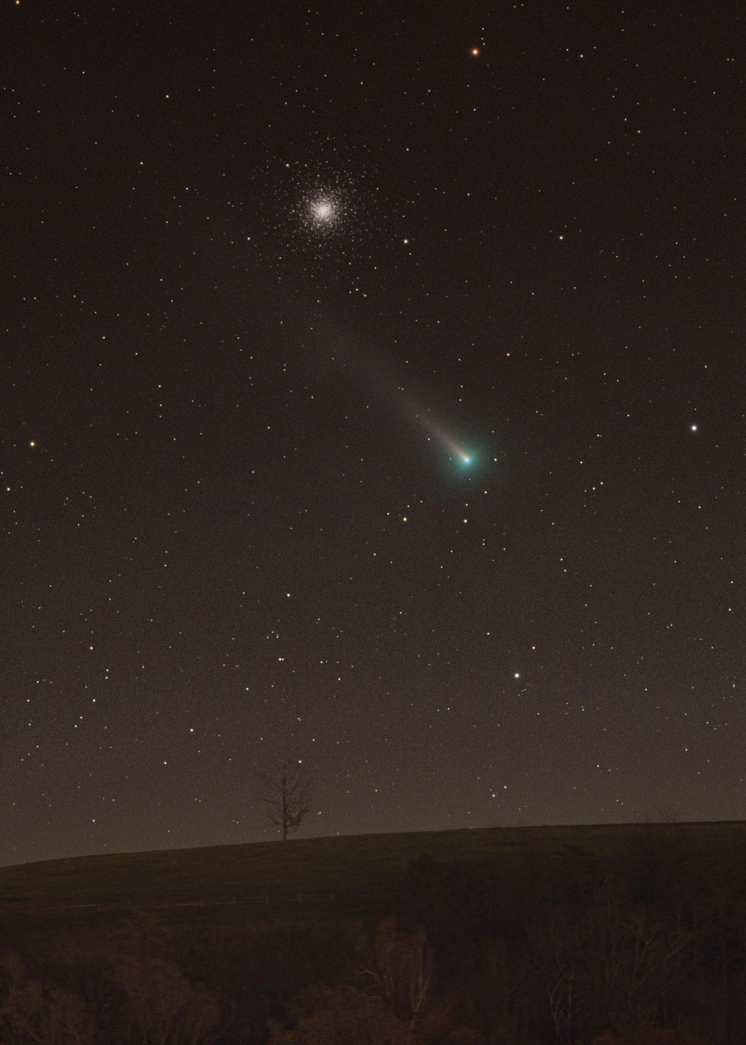 Leonard彗星正在绕过地球，大家将有机会看到它
