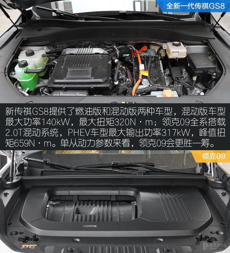 传祺GS8对比领克09 谁才是自主SUV的天花板？