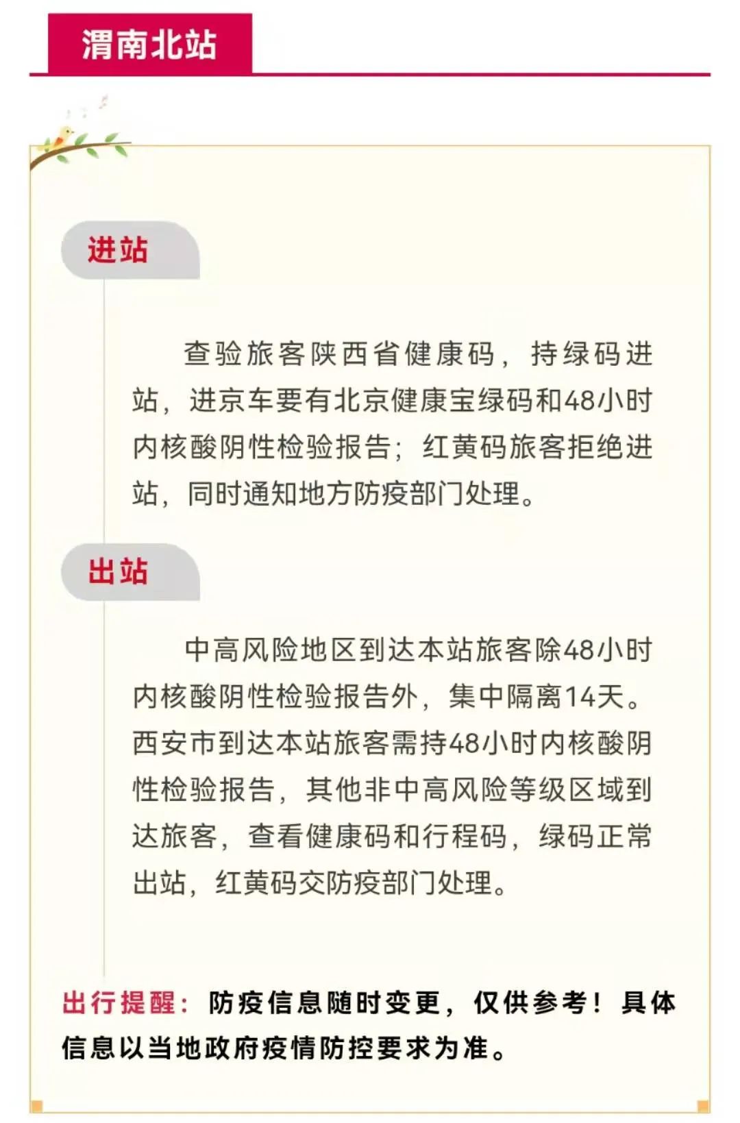 安康高客站、火车站防控政策有变！|| 897扩散