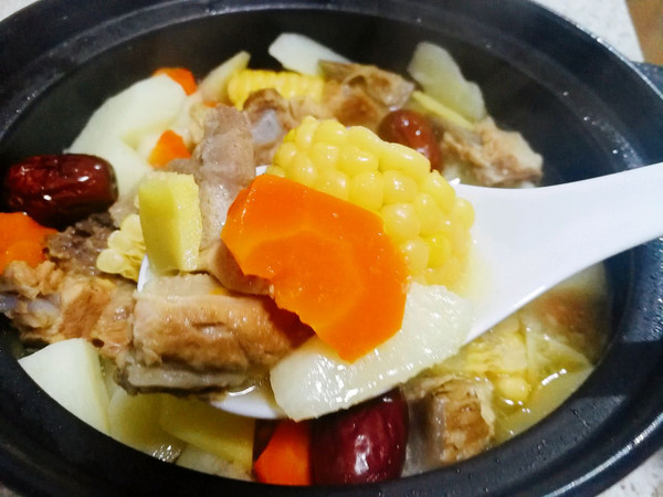 山藥排骨湯怎么做,
