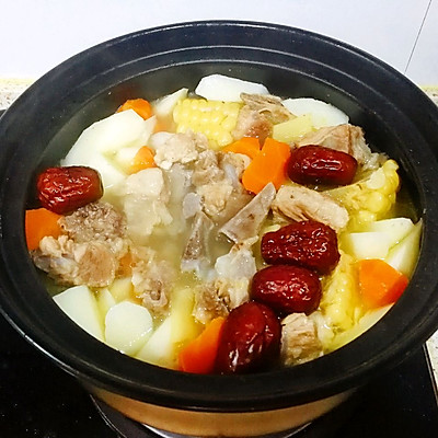 山藥排骨湯怎么做,