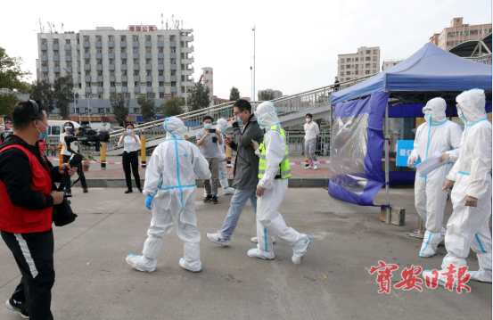 宝安汽车站开展疫情防控应急演练