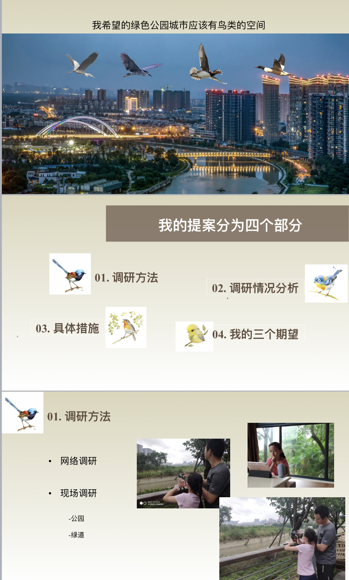 小学生的一份暑假作业,为成都闹市区带来一座“鸟岛”