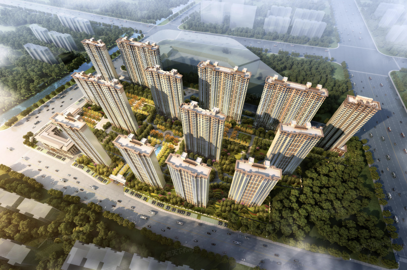 咸阳超高人气别墅中海曲江大城 VS 苏宁雲著？