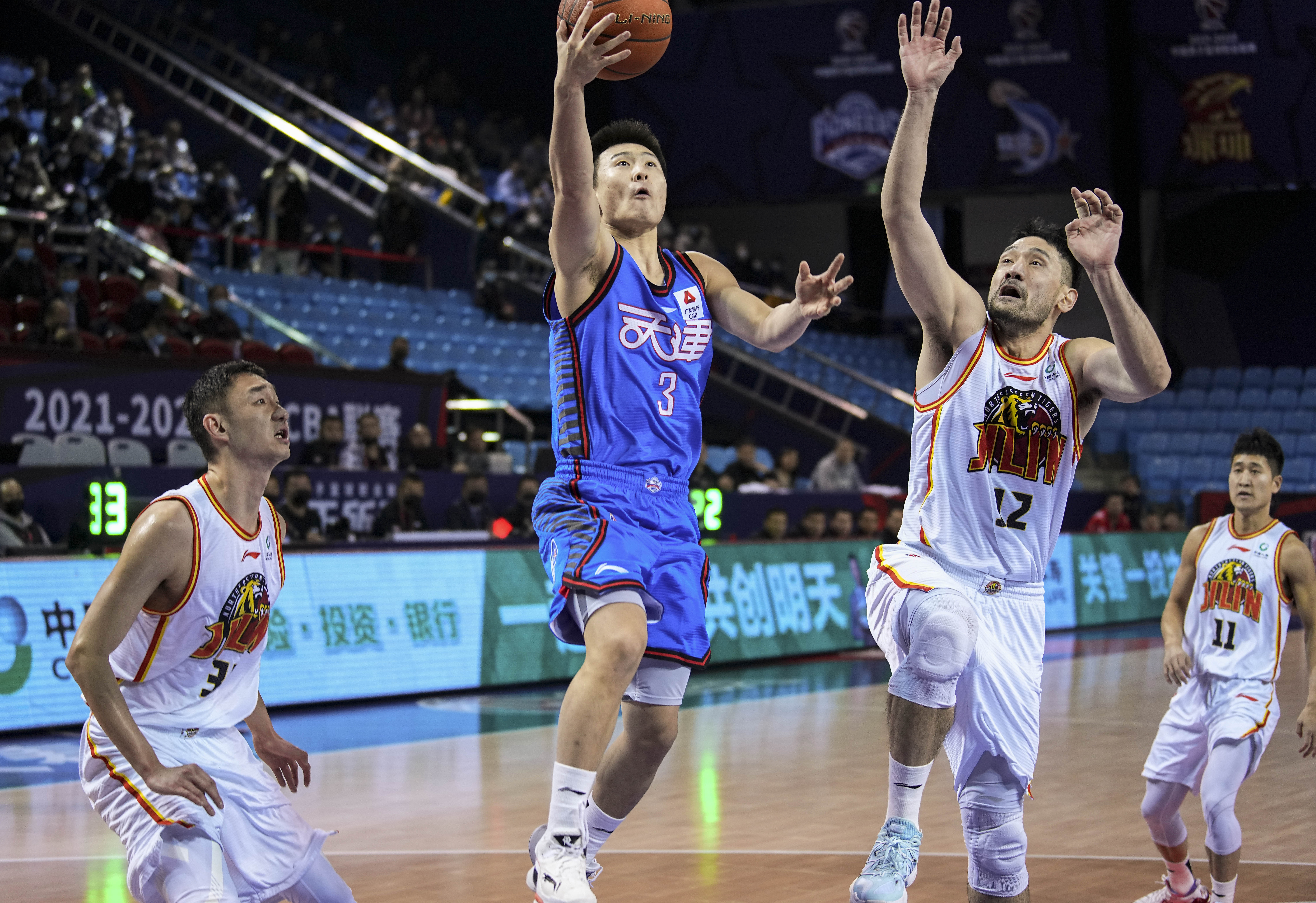 篮球——CBA第二阶段：天津先行者胜九台农商银行