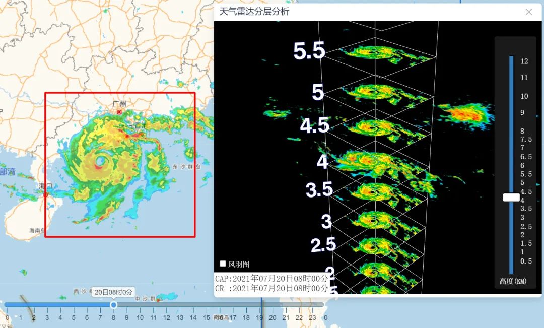 雷達氣象業務:讓把脈極端天氣的