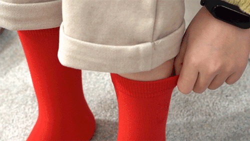 新年穿红袜，好运一整年！2022虎年“红”运袜来啦，新疆长绒棉，舒服
