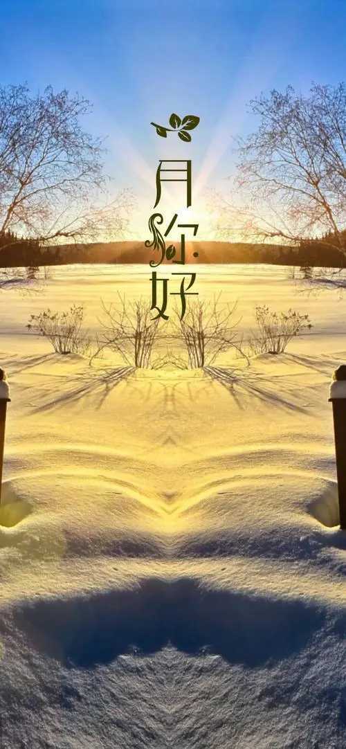 散文Ⅰ一月畅想曲