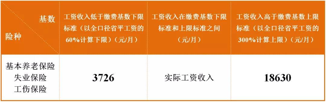 成都市参保单位和参保人员 最新社保缴费标准公布