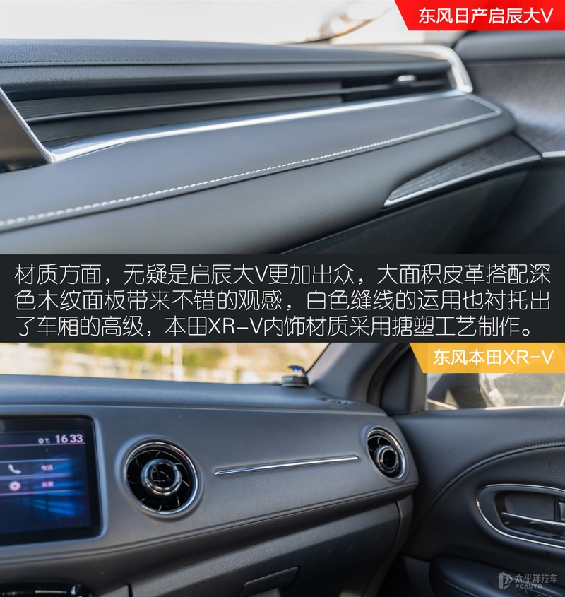 年轻实力派的硬碰硬 东风日产启辰大V对比东风本田XR-V