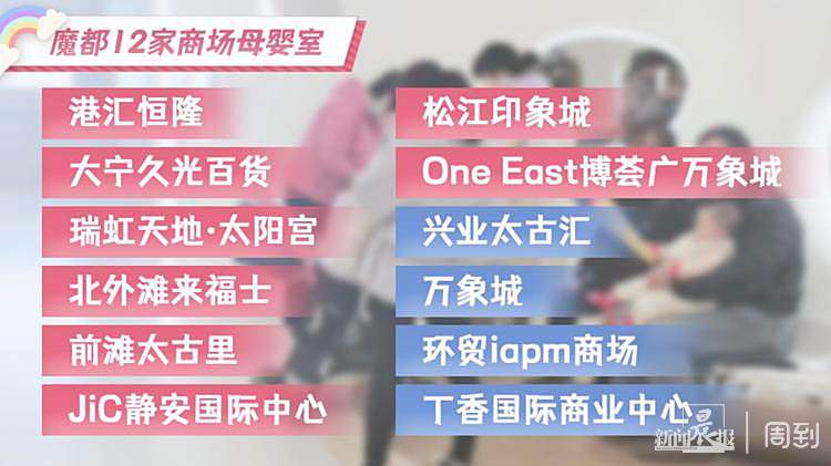 谁是沪上商场母婴室“顶流”？丨魔都母婴室测评·上海久光中心篇