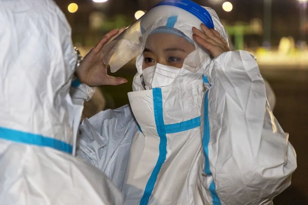 天津大学北洋园校区进行全员核酸检测