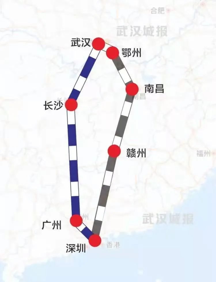 深圳到武汉高铁 深圳到武汉最晚高铁