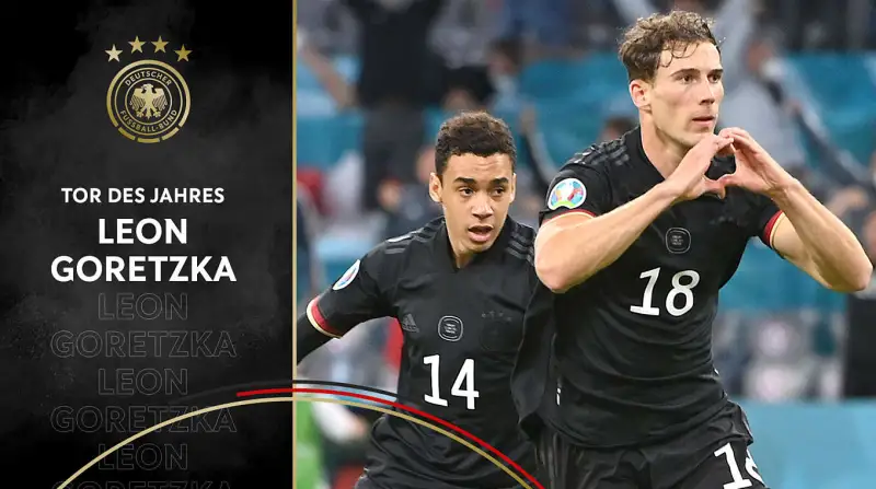 2021欧洲杯射门集锦（官方：格雷茨卡对阵匈牙利的进球，获评德国年度最佳进球）