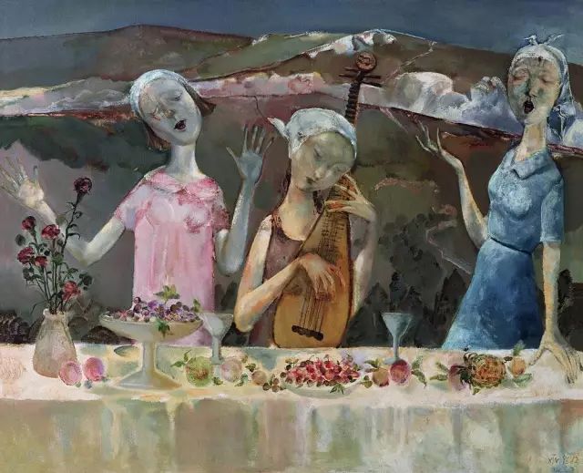 当代画坛最牛的9位一线中国女画家，不仅人美，作品更是超级惊艳