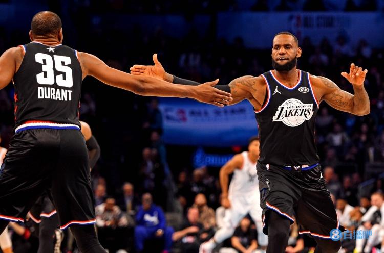 現在NBA全明星的票數（全明星第一輪投票結果：詹姆斯票王 KD領跑東部）