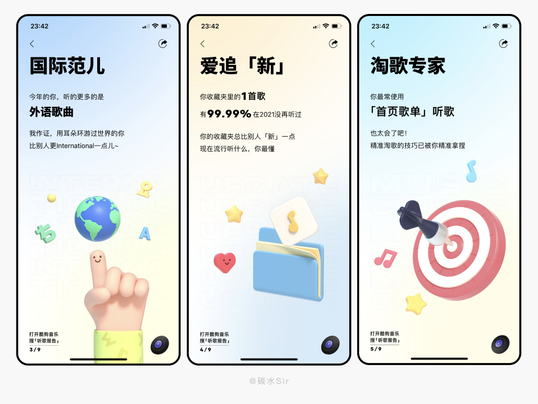 2021年度听歌报告-网易云音乐、QQ音乐、酷狗酷我、全民K歌