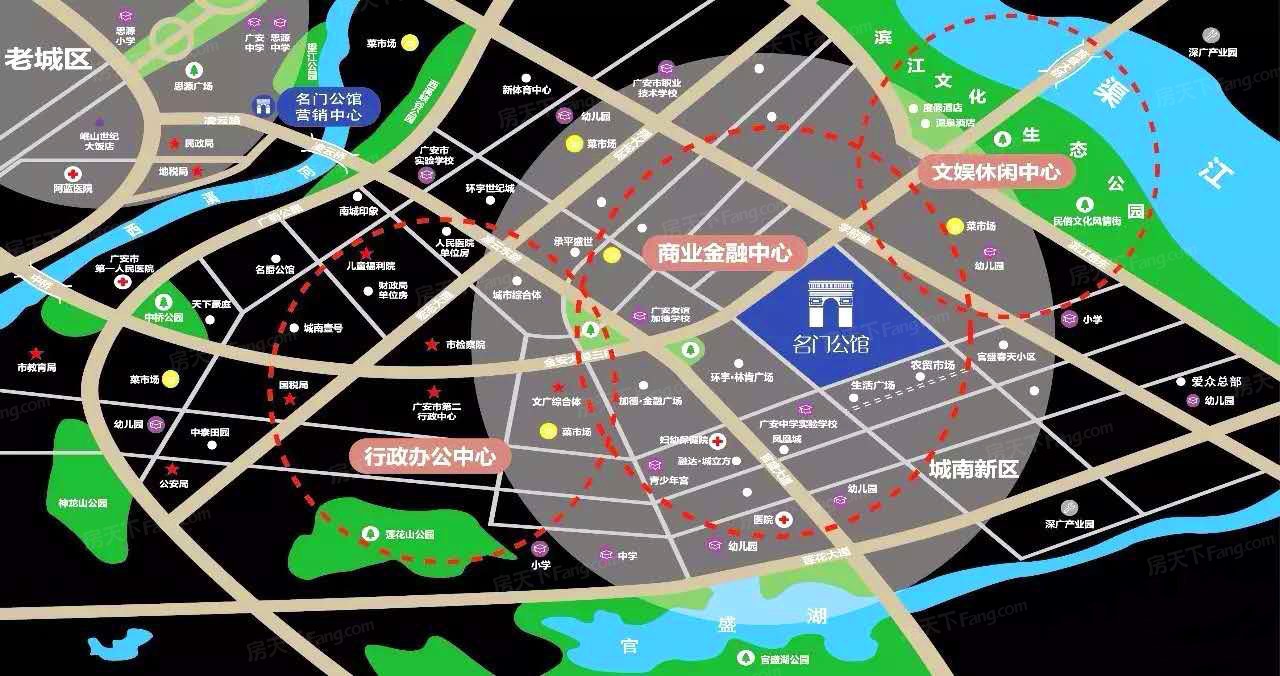 广安友谊加德学校（广安区超高人气小区名门公馆）