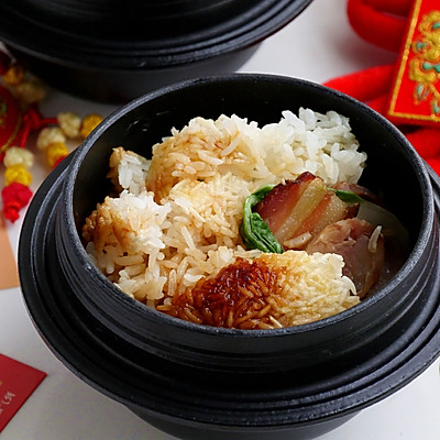臘味煲仔飯的做法,臘味煲仔飯的做法 砂鍋教學