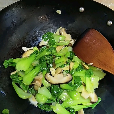 香菇油菜,香菇油菜的家常做法