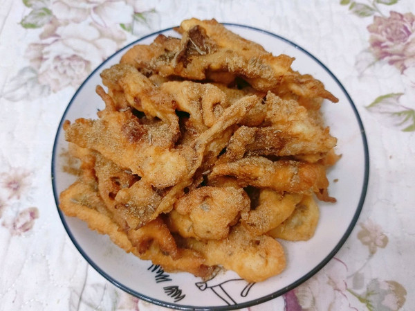 椒鹽蘑菇的做法,椒鹽蘑菇的做法視頻教程