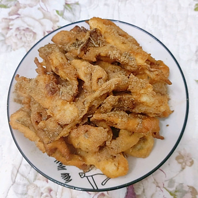 椒鹽蘑菇的做法,椒鹽蘑菇的做法視頻教程