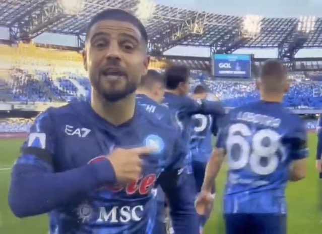 那不勒斯队史射手榜（打入宣布离队后的首球，因西涅手指那不勒斯队徽：我永远热爱你）-华海博客