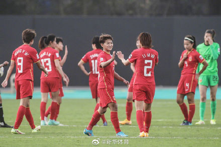 女足亚洲杯｜中国队大胜伊朗 提前锁定八强席位