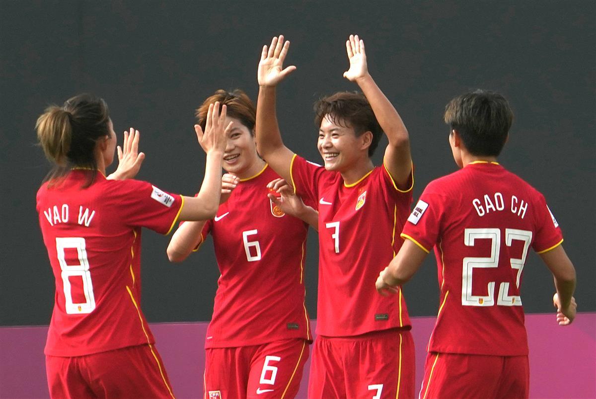 3:1，王霜独造三球，中国女足第八次进军世界杯