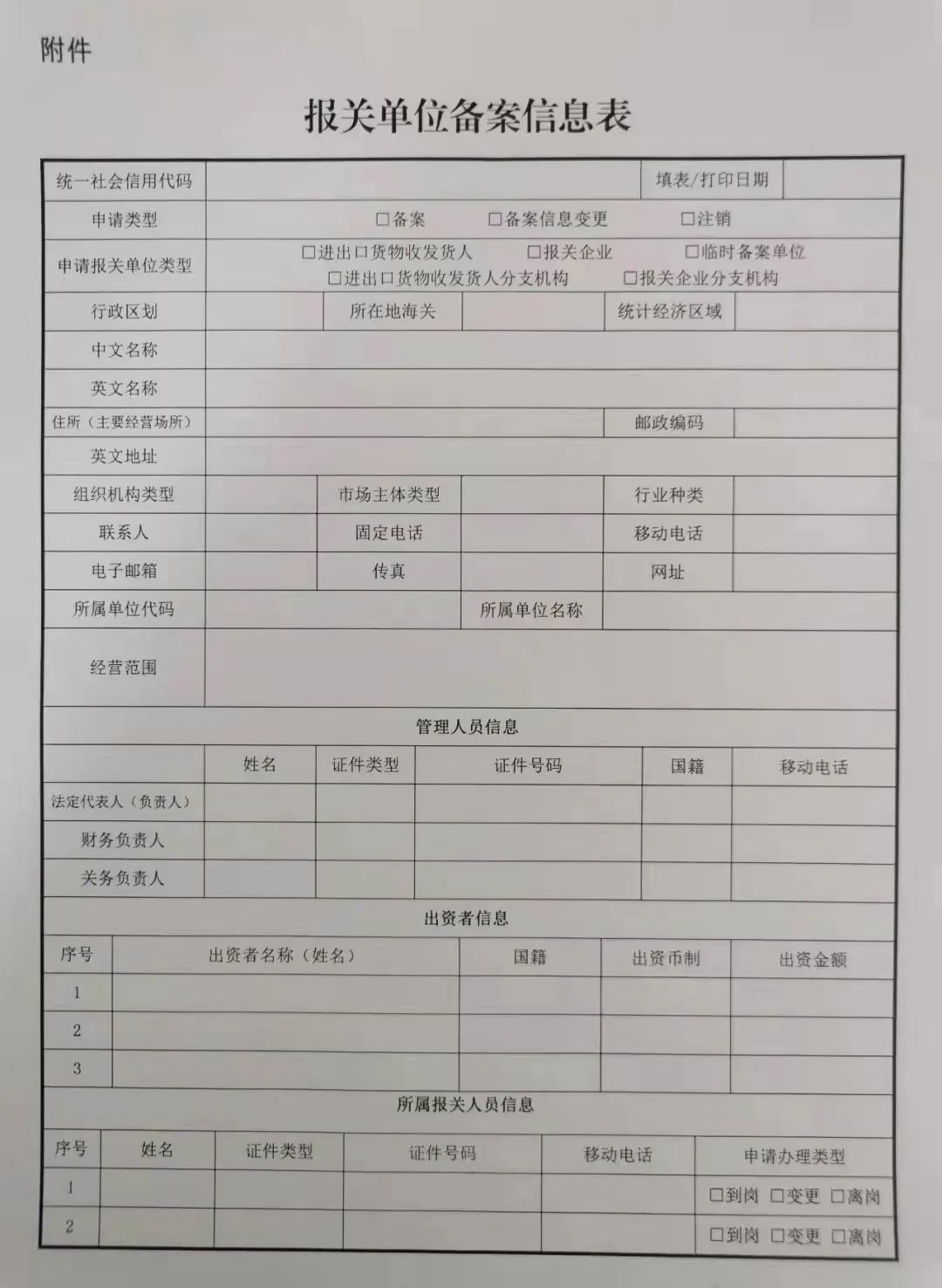 海关报关,海关报关手续