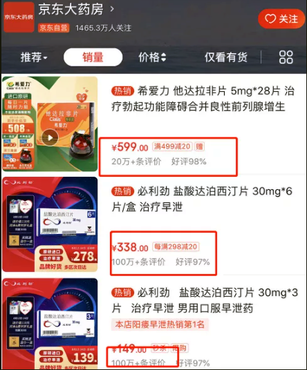 为什么药店门口都要贴“万艾可已到货”？