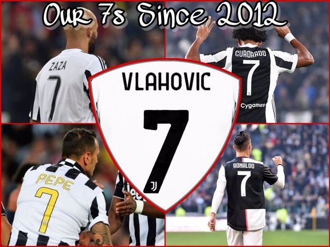 尤文本世纪7号球员扎扎夸德拉多c罗在列弗拉霍维奇新7号