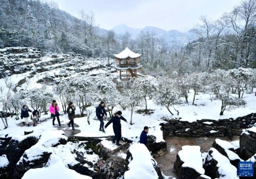 我国多地降温降雪