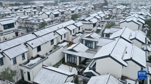 我国多地降温降雪