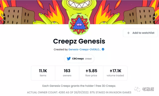 这些挺进Opensea销量前十名的新NFT有什么共同特点？